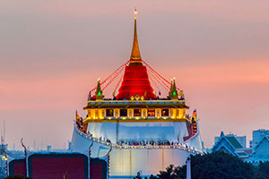 ภูเขาทอง วัดสระเกศราชวรมหาวิหาร ภูเขาทอง วัดสระเกศราชวรมหาวิหาร