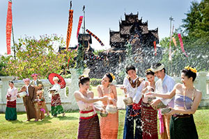 Songkran tradition