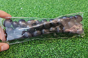 Chocolate coated balls