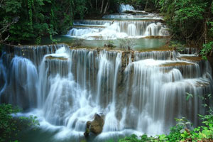 Huai Mae Khamin Waterfall