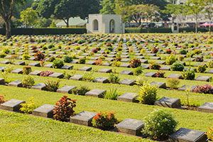 Kanchanaburi War Cemetery (Don Rak)