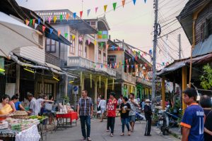 Tha Muang Old Market