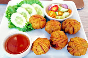 Pork Sarong Thai Dessert