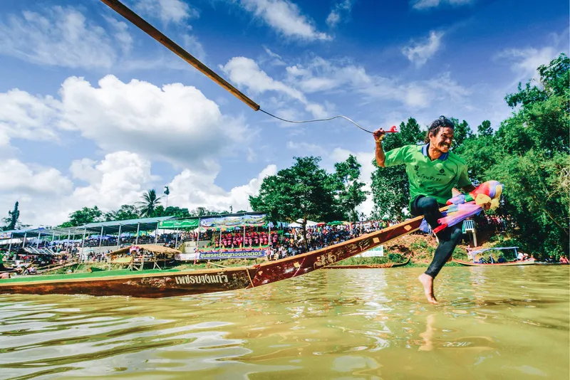 The Traditional Boat Racing Ceremony The Traditional Boat Racing Ceremony