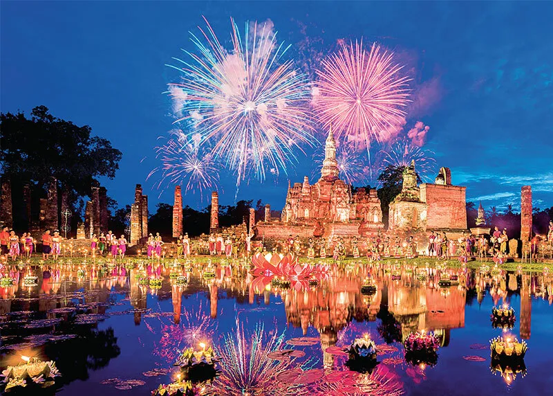 Loy Krathong Sukhothai Festival Loy Krathong Sukhothai Festival