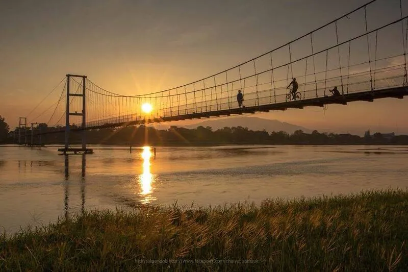 Sompot Bridge Rattanakosin 200 years