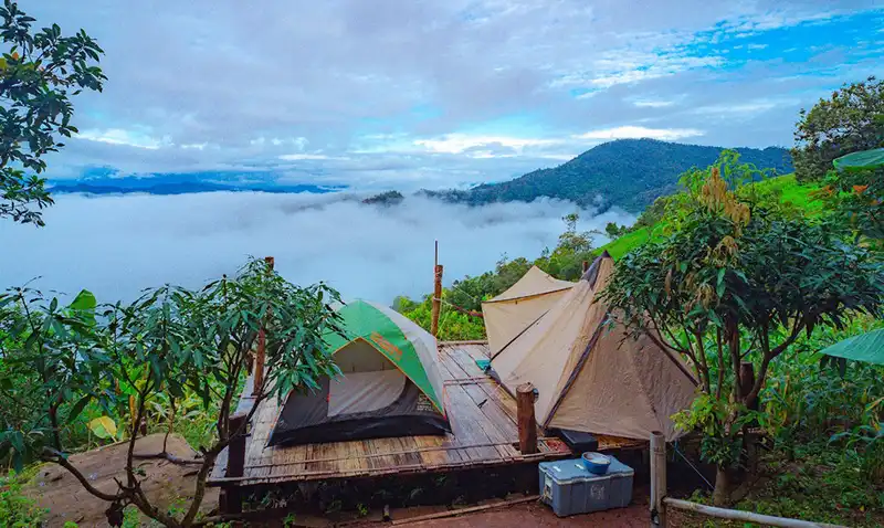 Huai Kup Kab Village