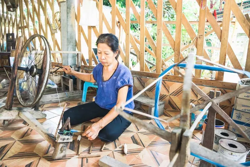 Ban Nong Ngueak Weaving Site Ban Nong Ngueak Weaving Site