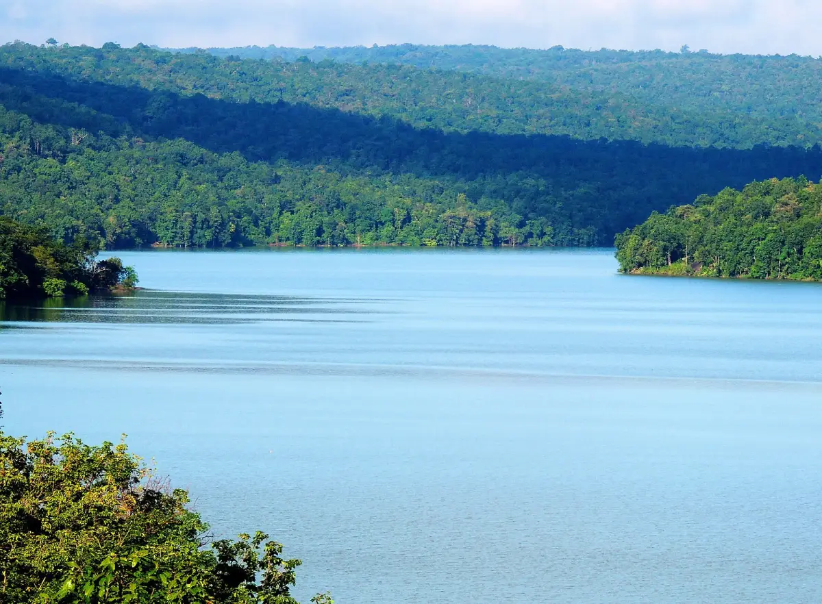 Huai Huat Reservoir in Tao Ngoi Sakon Nakhon