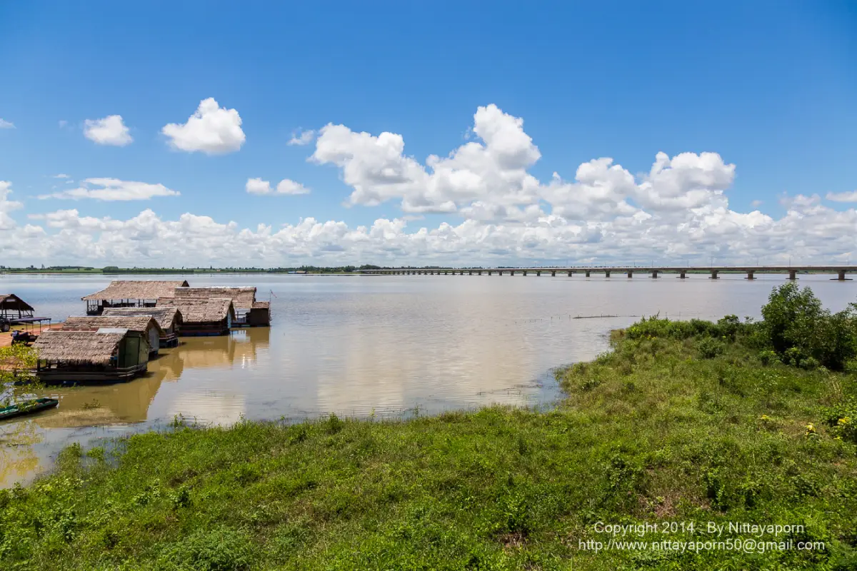 Thepsuda Bridge Sirintorn Bridge Kalasin