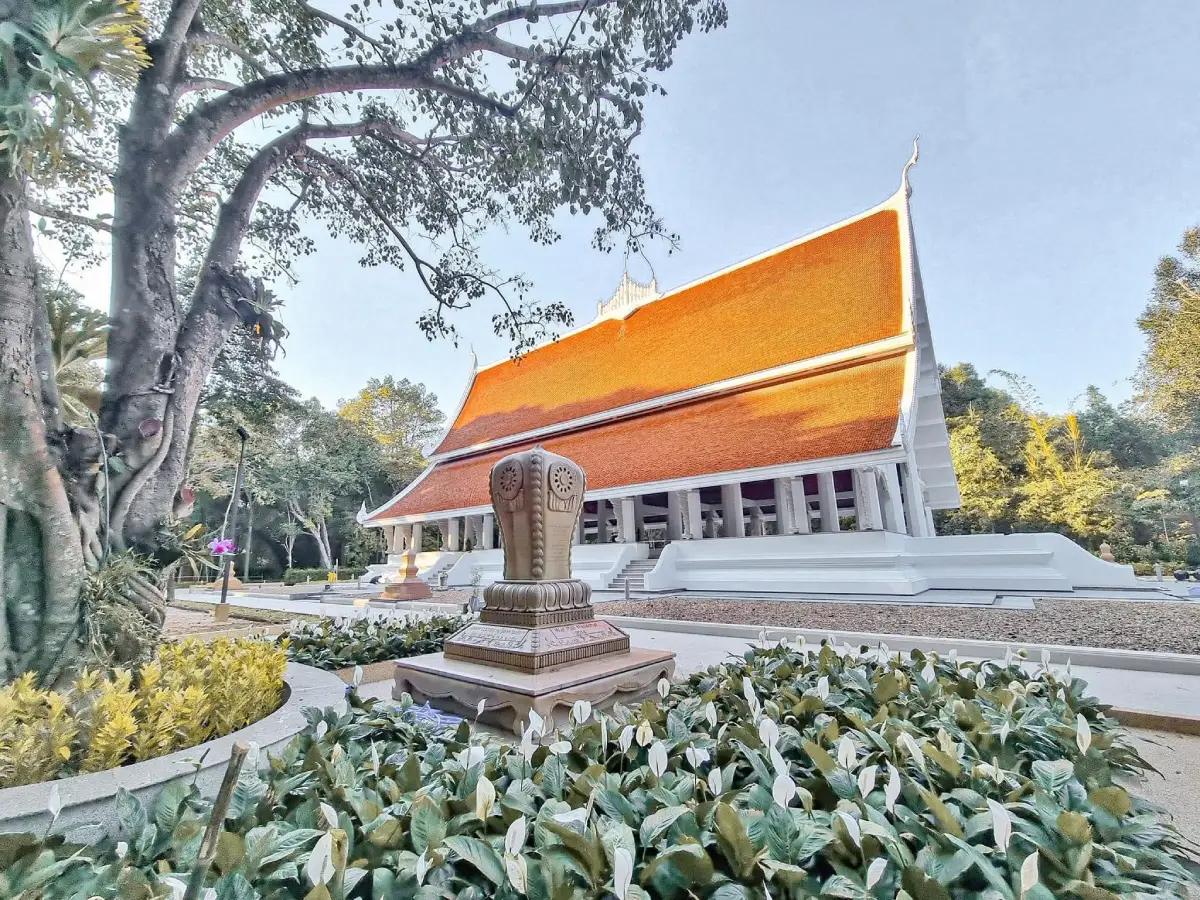 Wat Pah Nanachat Ubon Ratchathani international forest monastery in the Luang Pu Chah tradition