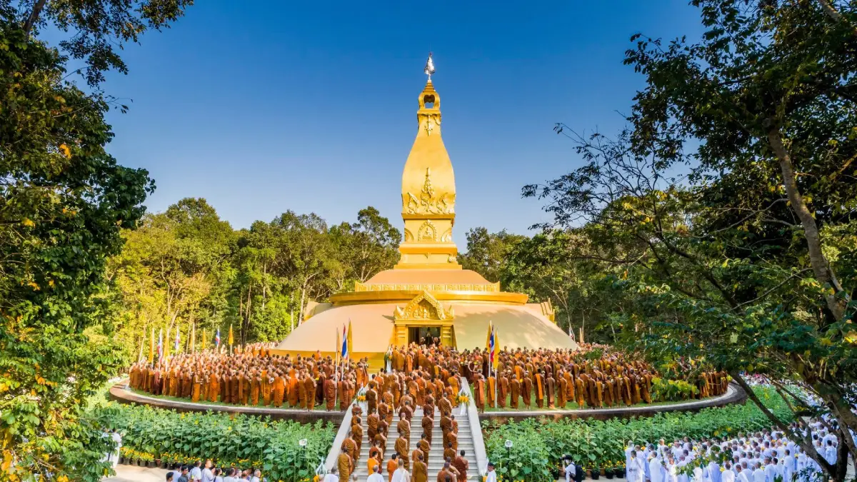 Wat Nong Pah Pong Ubon Ratchathani forest monastery of Luang Pu Chah Subhaddo