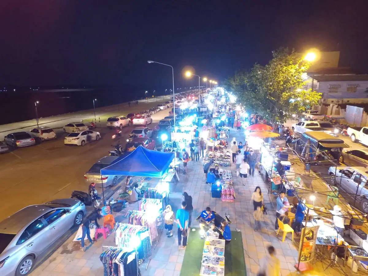 Bueng Kan Walking Street Bueng Kan