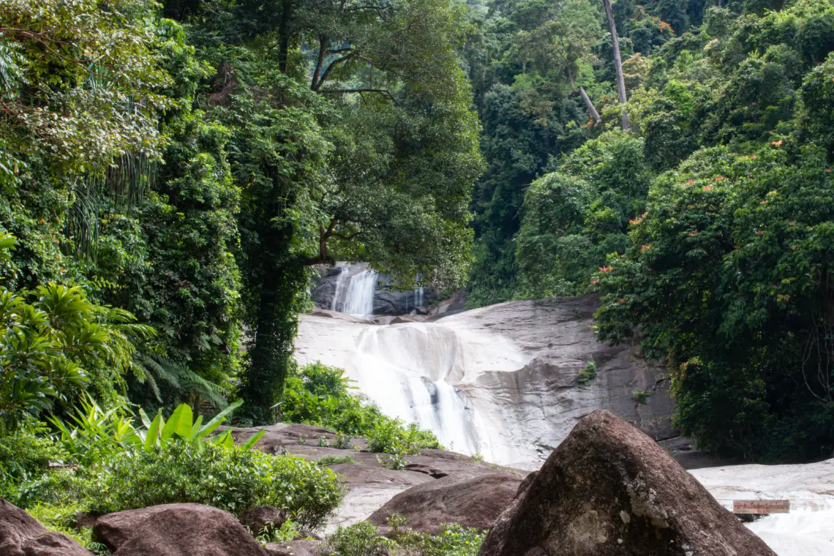 Khao Luang National Park in Nakhon Si Thammarat, a mountain rainforest and watershed conservation area