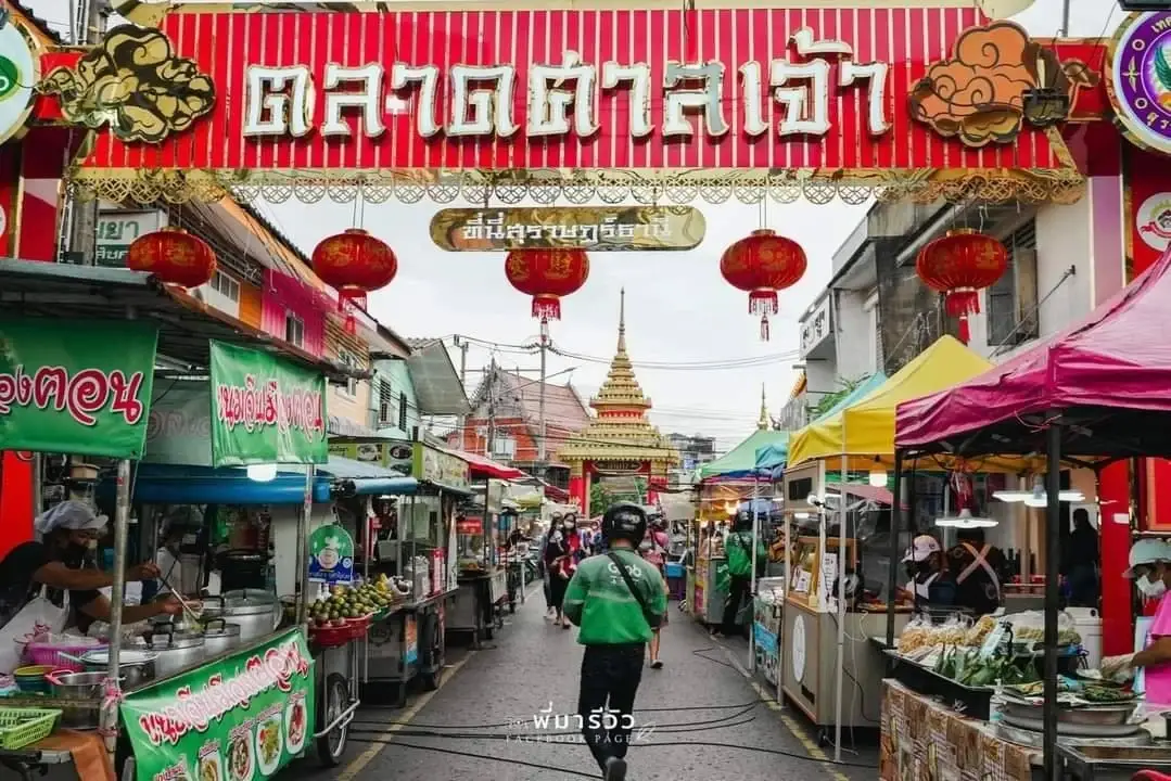 San Chao Market Surat Thani