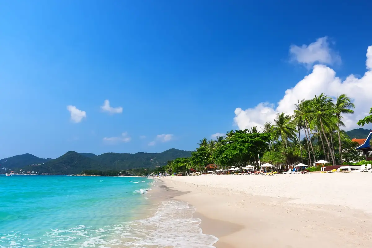 หาดเฉวง เกาะสมุย จังหวัดสุราษฎร์ธานี