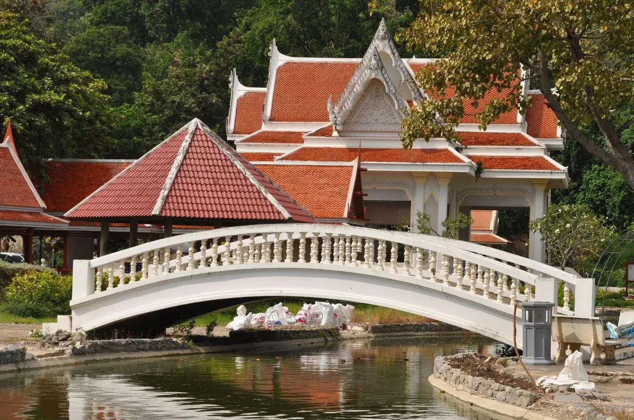 Phetchaburi City Pillar Shrine near Phra Nakhon Khiri Historical Park