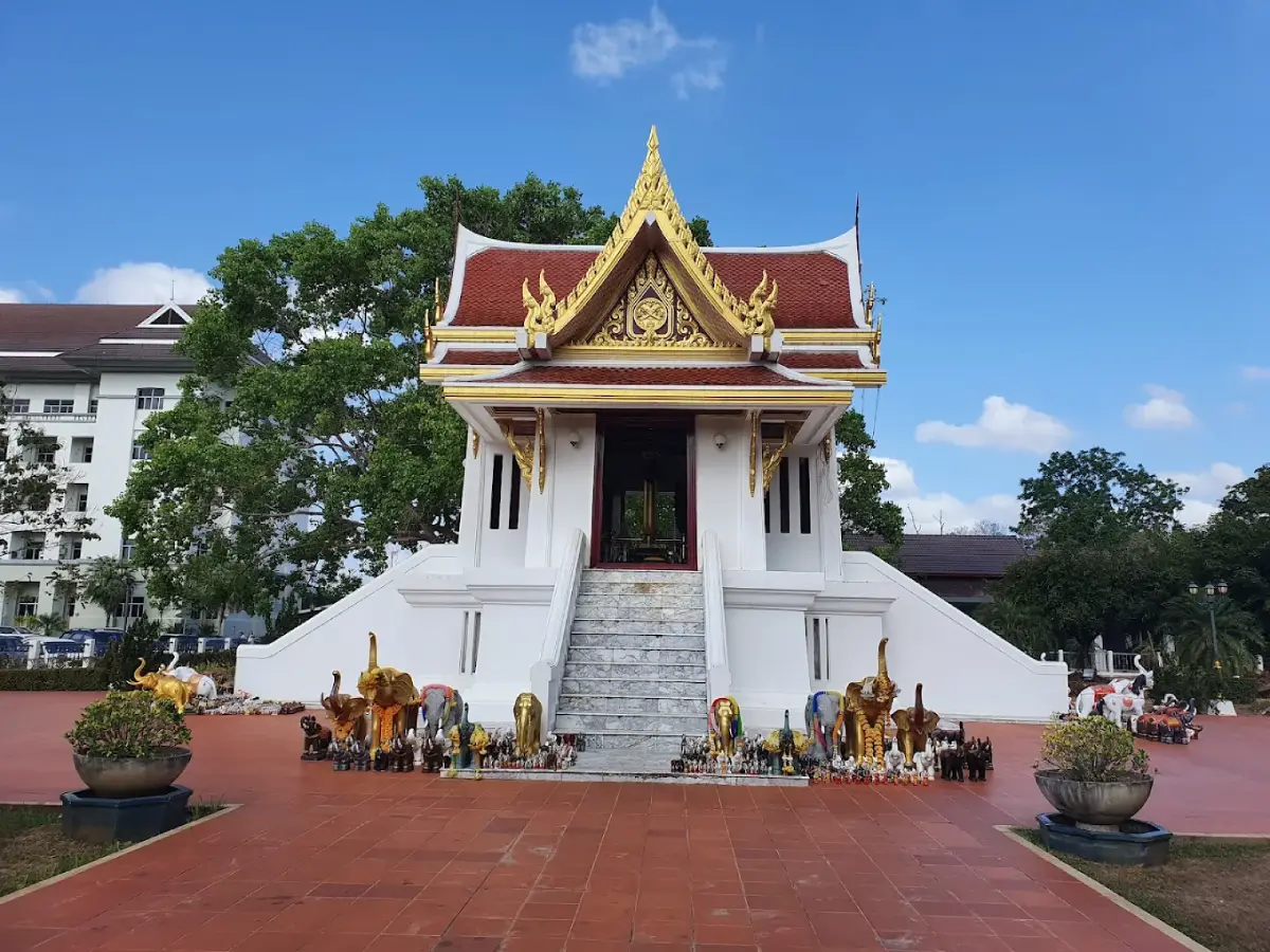 Krabi City Pillar Shrine beside Krabi Provincial Hall