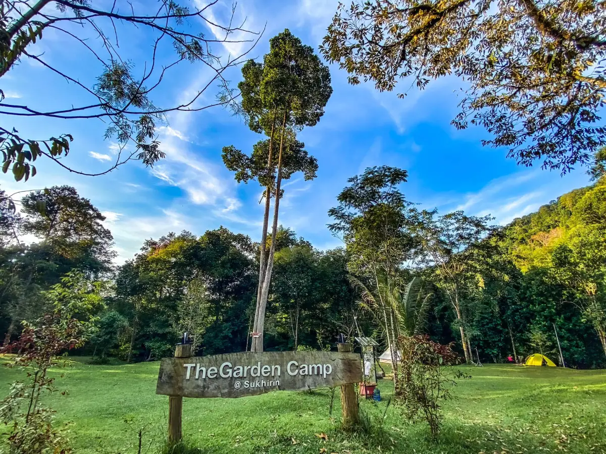 The garden camp The garden camp