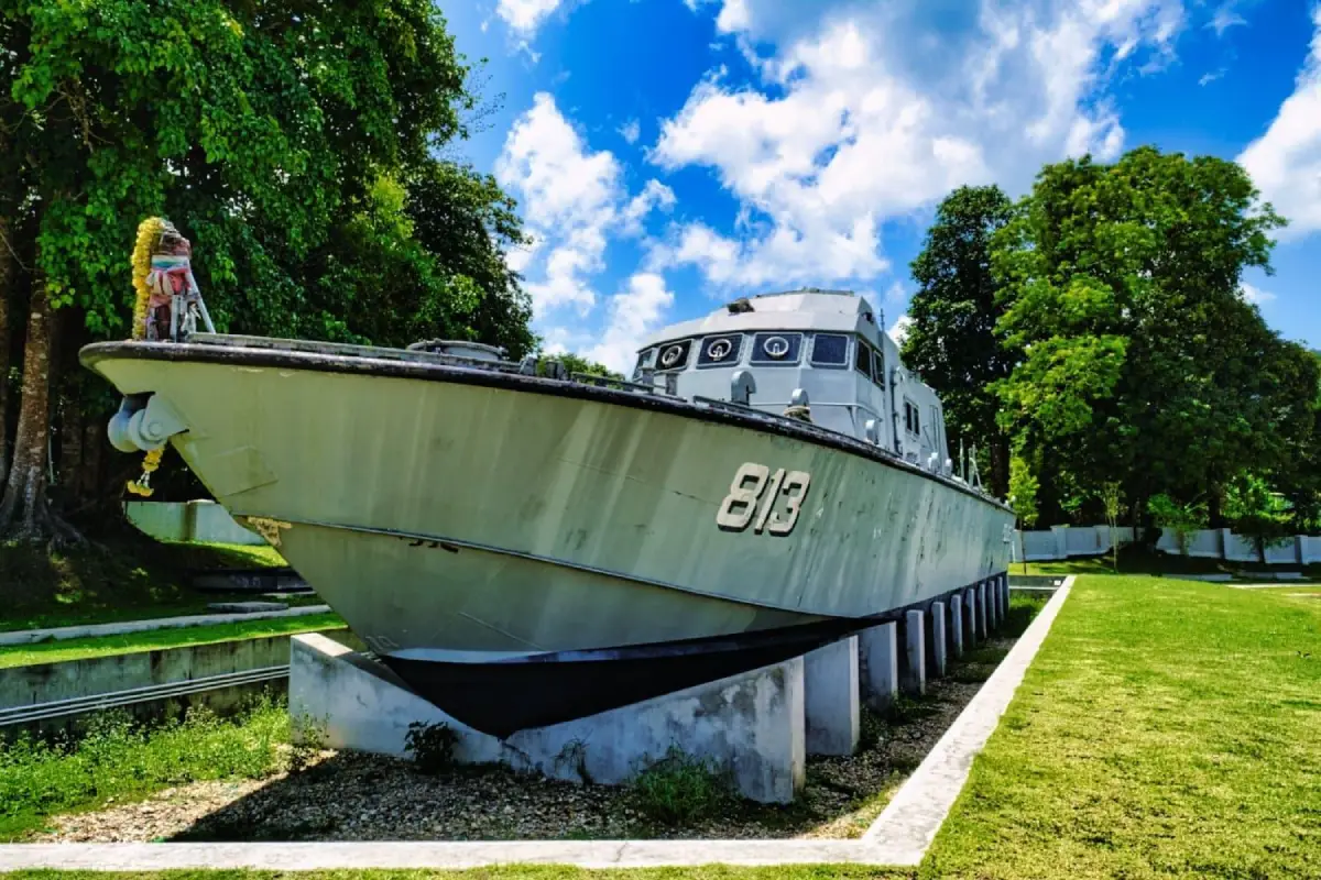 Tsunami Memorial Patrol Boat T813 Phang Nga