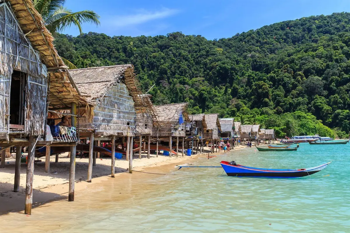 Moken Village Surin Islands Phang Nga