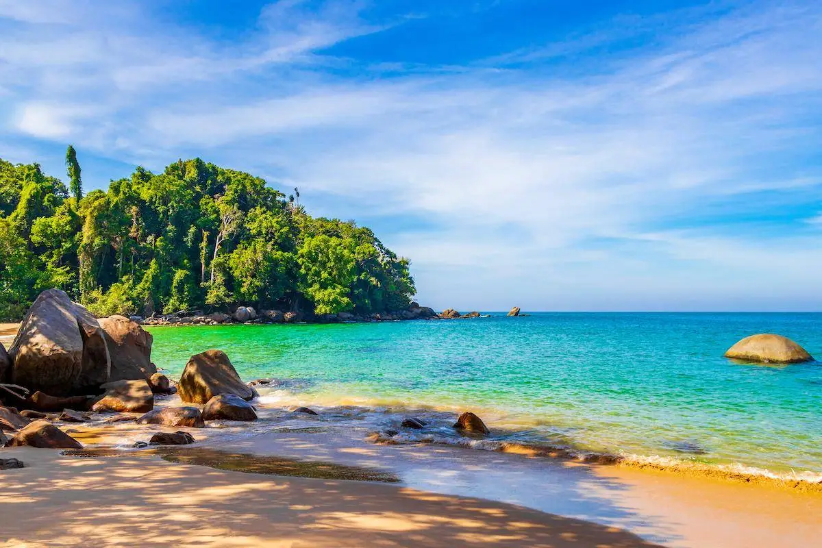Khao Lak in Phang Nga, a peaceful Andaman Sea coastal destination with long sandy beaches