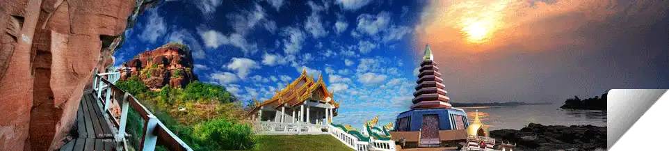 Bueng Kan : Two girl Holy, Luang Por Yai have a power, Nong kud Ting water clean, unceen long boat racing, white sand beach, beauty Gang Ahon and Namkhong.