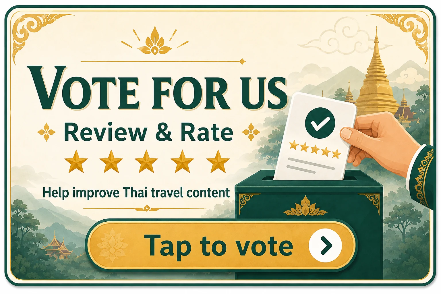 Vote for us - Review and rate Love Thailand