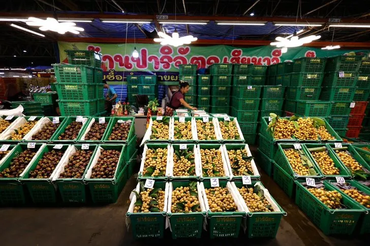 ตลาดผลไม้