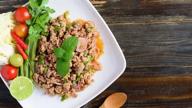 ลาบหมู