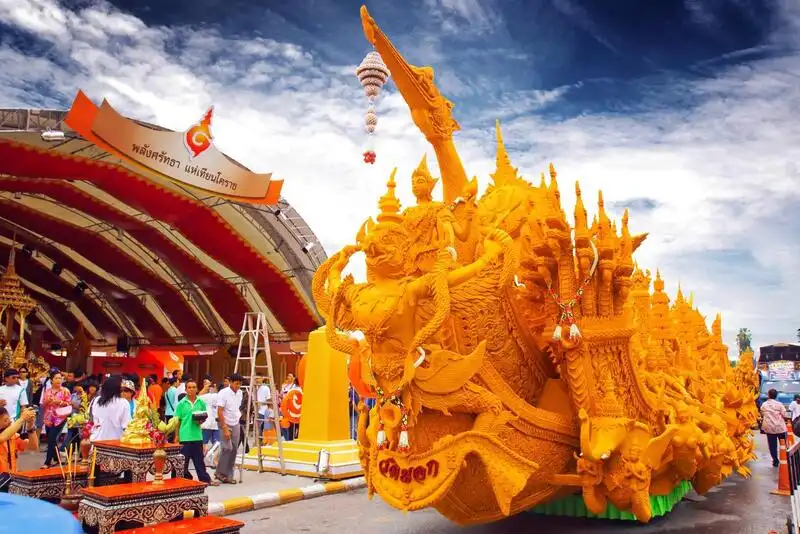 ประเพณีแห่เทียนพรรษา ประเพณีแห่เทียนพรรษา