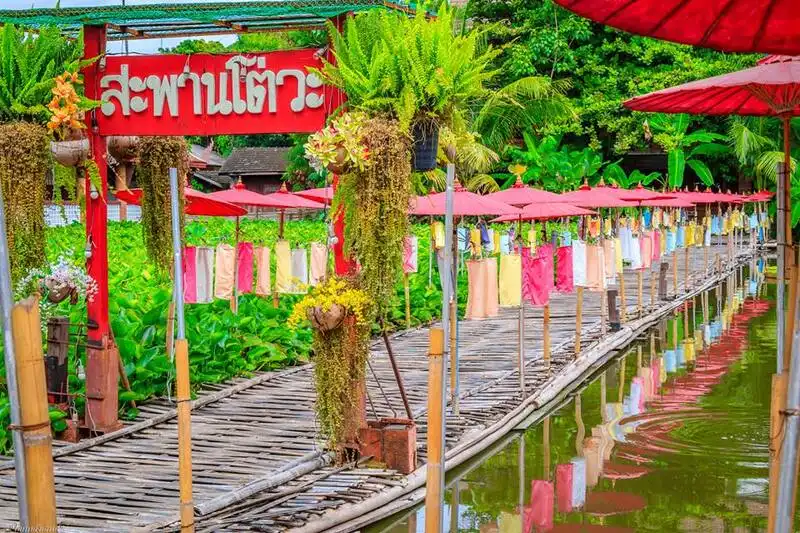 สะพานโต่วะ วัดเจ็ดลิน สะพานโต่วะ วัดเจ็ดลิน