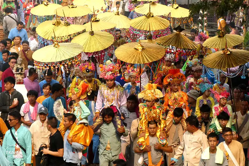 งานประเพณีปอยส่างลอง (บวชลูกแก้ว)