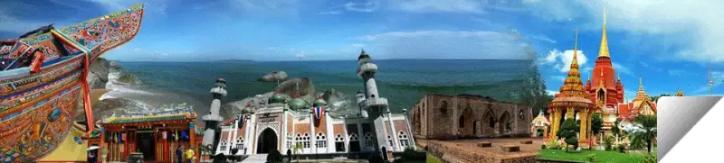Pattani Pattani : Bodo is clean, beautiful sandy beach, many waterfalls, good bird, Lookyee so delicious, fresh cockles.