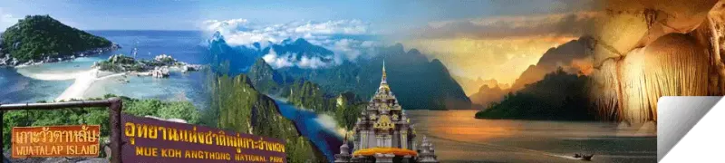 Surat Thani Surat Thani : City of 100 islands, delicious rambutan, big shells and red eggs, center of Buddhism.