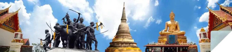 Sing Buri Sing Buri : Land of Heroes and Courageous People, the Reclining Buddha Image, Famous Fish of Mae La, and the Trading Area of the Central Region.