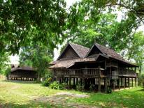 The museum houses the ancient Lanna