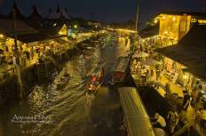 ตลาดน้ำยามเย็นอัมพวา