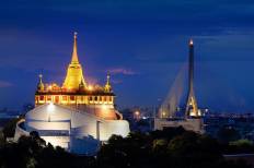วัดสระเกศราชวรมหาวิหาร และภูเขาทอง