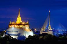 วัดสระเกศราชวรมหาวิหาร และภูเขาทอง