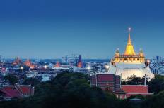 วัดสระเกศราชวรมหาวิหาร และภูเขาทอง