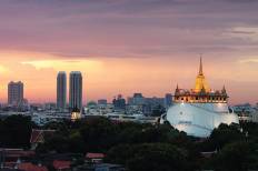 วัดสระเกศราชวรมหาวิหาร และภูเขาทอง
