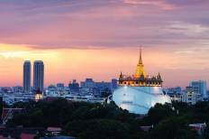 วัดสระเกศราชวรมหาวิหาร และภูเขาทอง