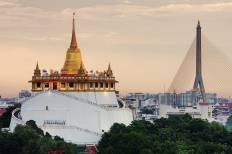 วัดสระเกศราชวรมหาวิหาร และภูเขาทอง
