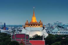 วัดสระเกศราชวรมหาวิหาร และภูเขาทอง