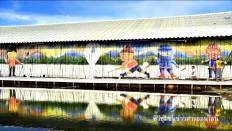 Colorful Stripes Art (Bang Kaeo Road)