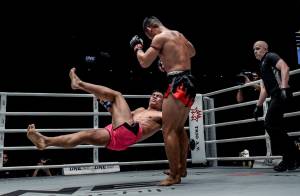 Muay Thai knockout