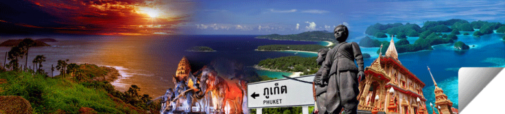 Phuket : Pearl of the Andaman sea, heaven of south, golden sand beach, two heroine, Luang Por Cham.