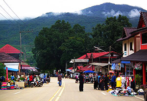 Thai-Laos Border Market