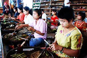 Tobacco-making Village